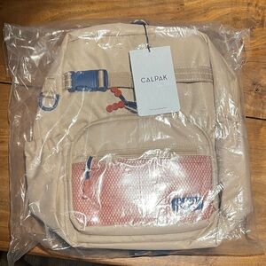 NWT Calpak Kids Small Backpack in Khaki